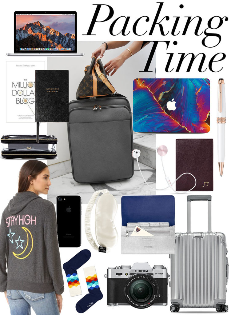 Fashion blogger Shloka Narang of The Silk Sneaker shares her carry on packing essentials and how to pack for a long haul flight