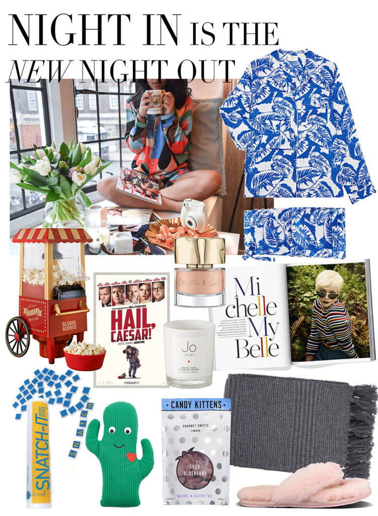 Fashion blogger Shloka Narang of The Silk Sneaker showcases how to have the perfect night in featuring Shivan and Narresh pyjamas