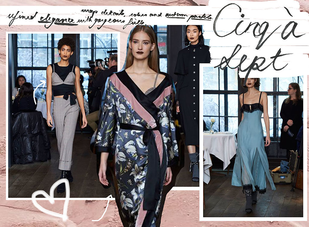 Fashion Blogger Shloka Narang provides a monday update on all things NYFW A/W 2017 including collections from Cinq a Sept and Victoria Beckham