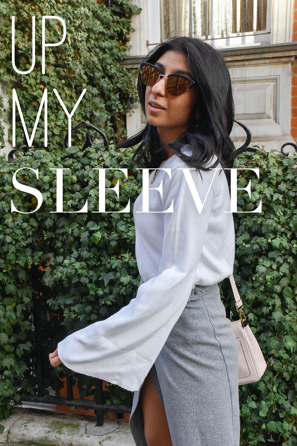 Fashion blogger Shloka Narang of The Silk Sneaker showcases how to style statement sleeves for now and spring 2017