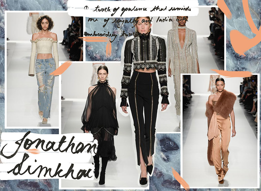 Fashion Blogger Shloka Narang provides a monday update on all things NYFW A/W 2017 including collections from Jonathan Simkhai and Self-Portrait