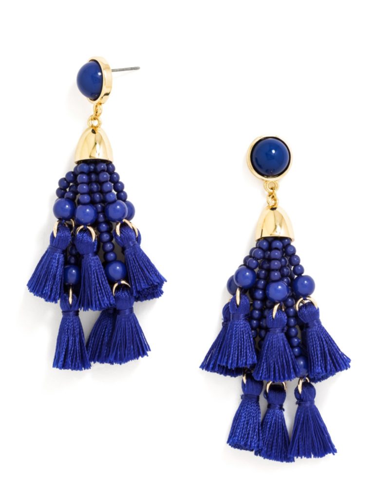 Fashion blogger Shloka Narang showcases the best statement earrings for her latest trend report featuring Mango, Topshop, Kenneth Lane and Free People and more