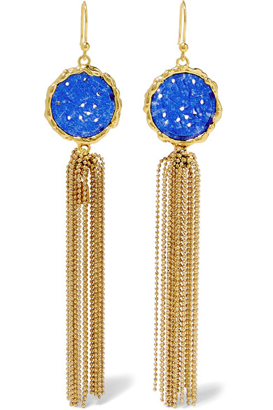 Fashion blogger Shloka Narang showcases the best statement earrings for her latest trend report featuring Mango, Topshop, Kenneth Lane and Free People and more