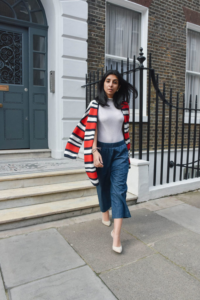 Fashion Blogger Shloka Narang of The Silk Sneaker showcases how to clash colours fashionably this spring featuring pieces from Hush UK S/S 2017