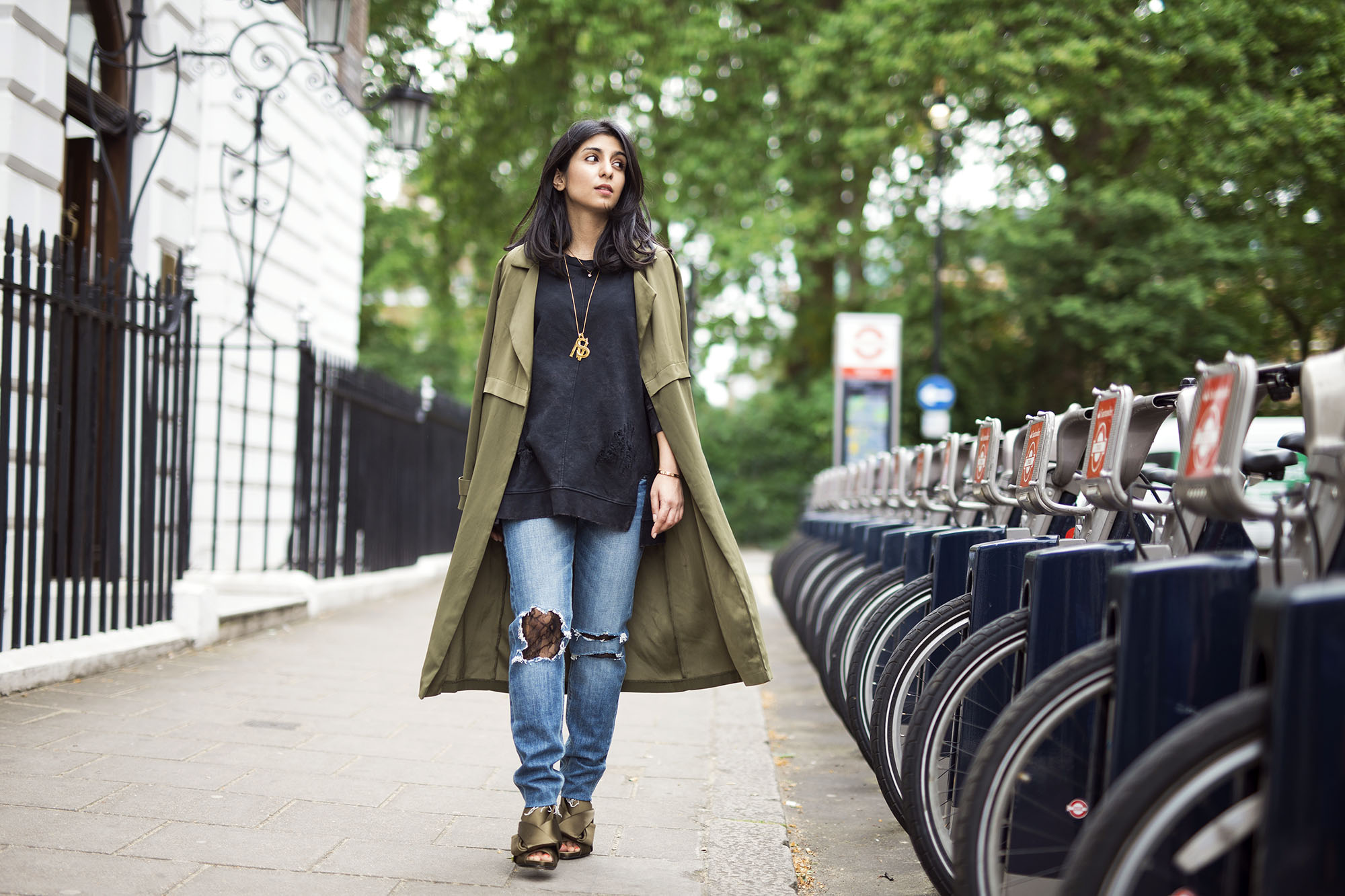 Fashion Blogger Shloka Narang of The Silk Sneaker showcases her favourite denim jeans from Joe's Jeans