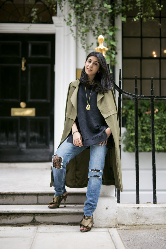Fashion Blogger Shloka Narang of The Silk Sneaker showcases her favourite denim jeans from Joe's Jeans