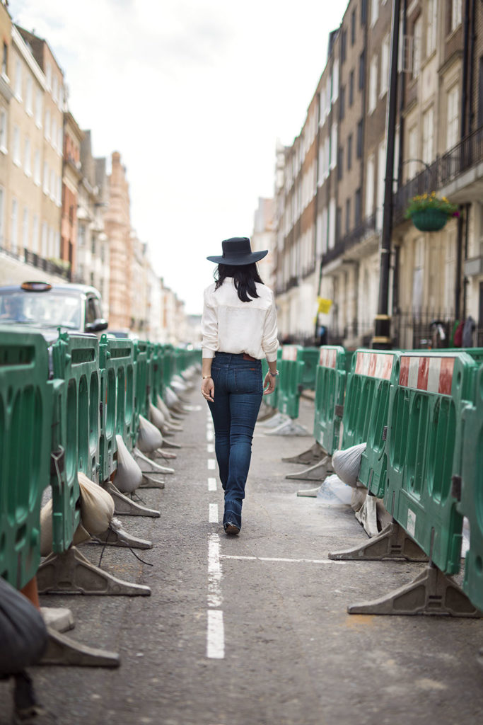 Fashion Blogger Shloka Narang of The Silk Sneaker showcases her favourite denim jeans from Joe's Jeans