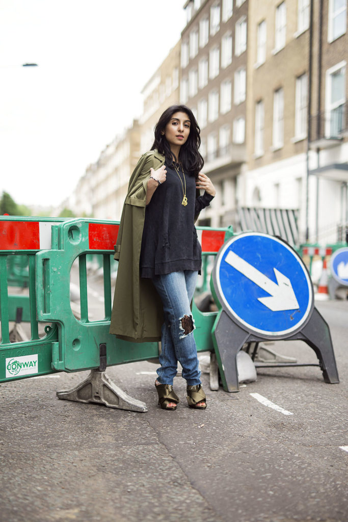 Fashion Blogger Shloka Narang of The Silk Sneaker showcases her favourite denim jeans from Joe's Jeans