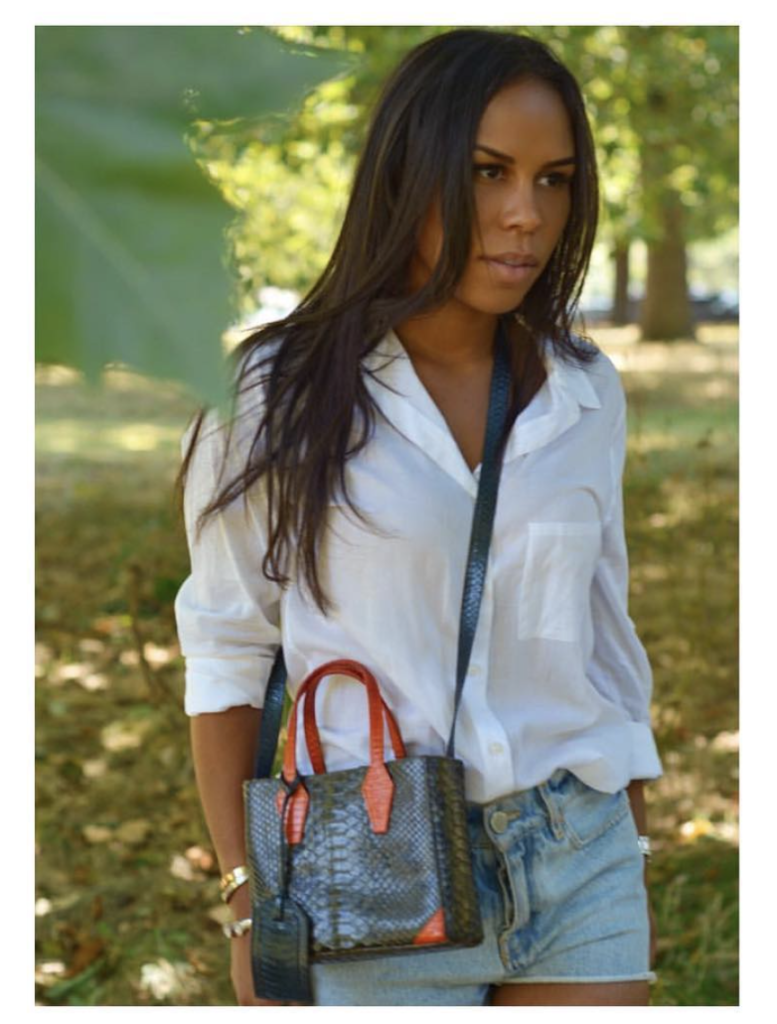 Fashion blogger Shloka Narang of The Silk Sneaker conducts a fashion interview with designer Michelle Helmer