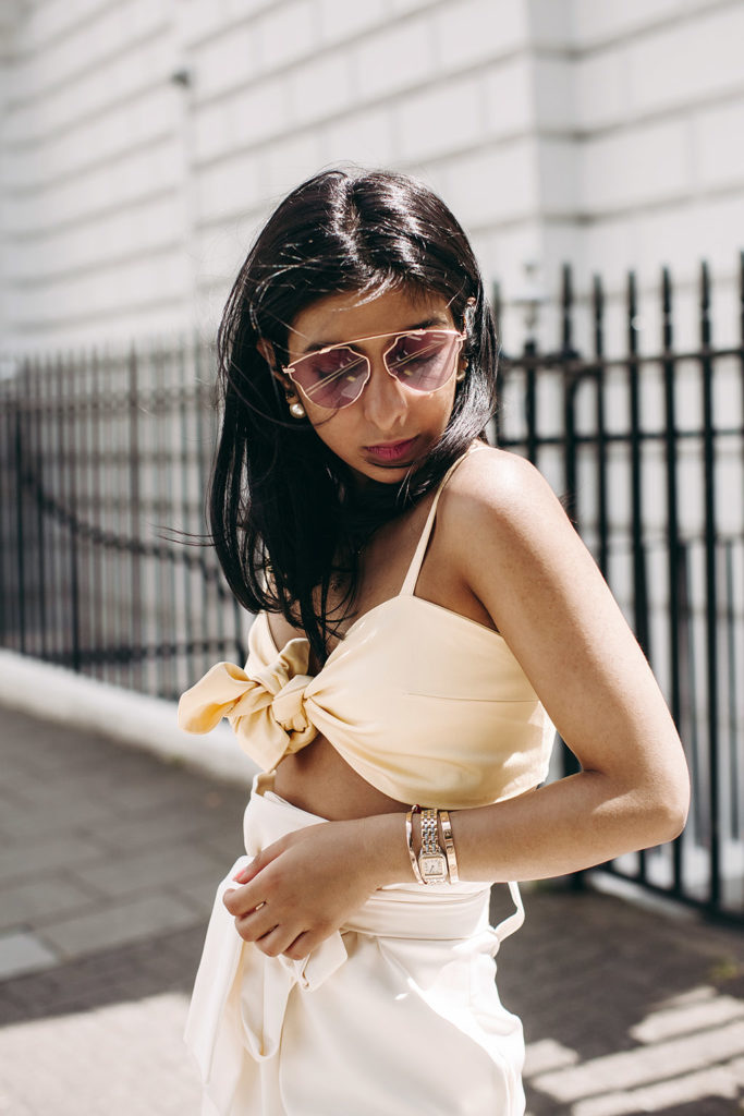 Fashion blogger Shloka Narang showcases how to look taller with just three items