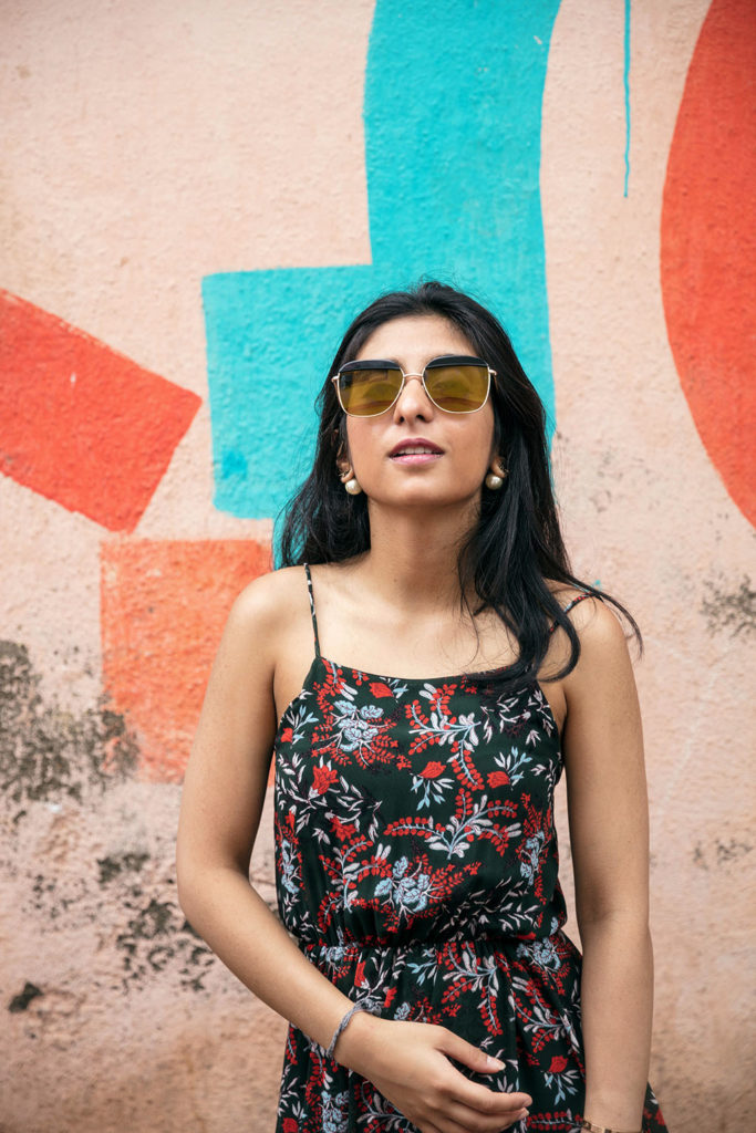 Fashion Blogger Shloka Narang of The Silk Sneaker showcases the best sunglasses for summer 2017 with Sunday Somewhere