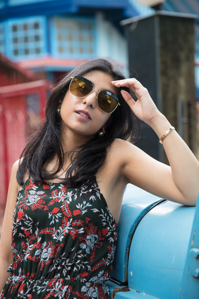 Fashion Blogger Shloka Narang of The Silk Sneaker showcases the best sunglasses for summer 2017 with Sunday Somewhere