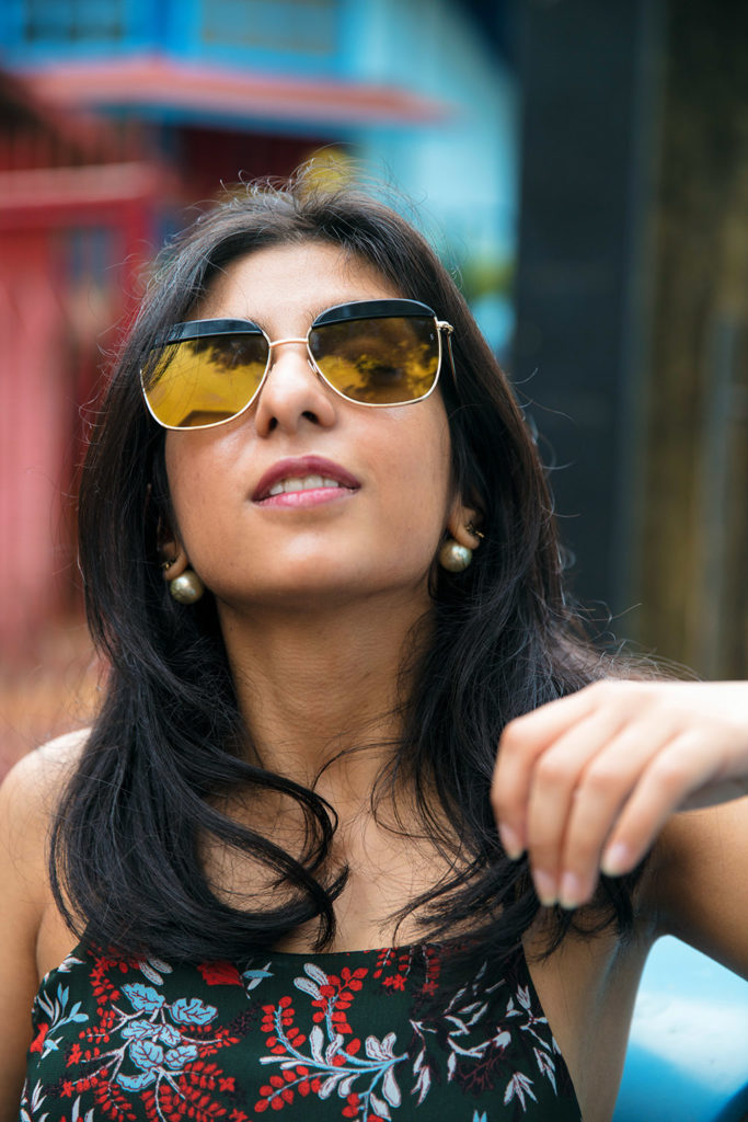 Fashion Blogger Shloka Narang of The Silk Sneaker showcases the best sunglasses for summer 2017 with Sunday Somewhere