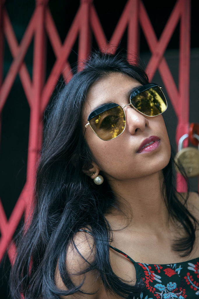 Fashion Blogger Shloka Narang of The Silk Sneaker showcases the best sunglasses for summer 2017 with Sunday Somewhere
