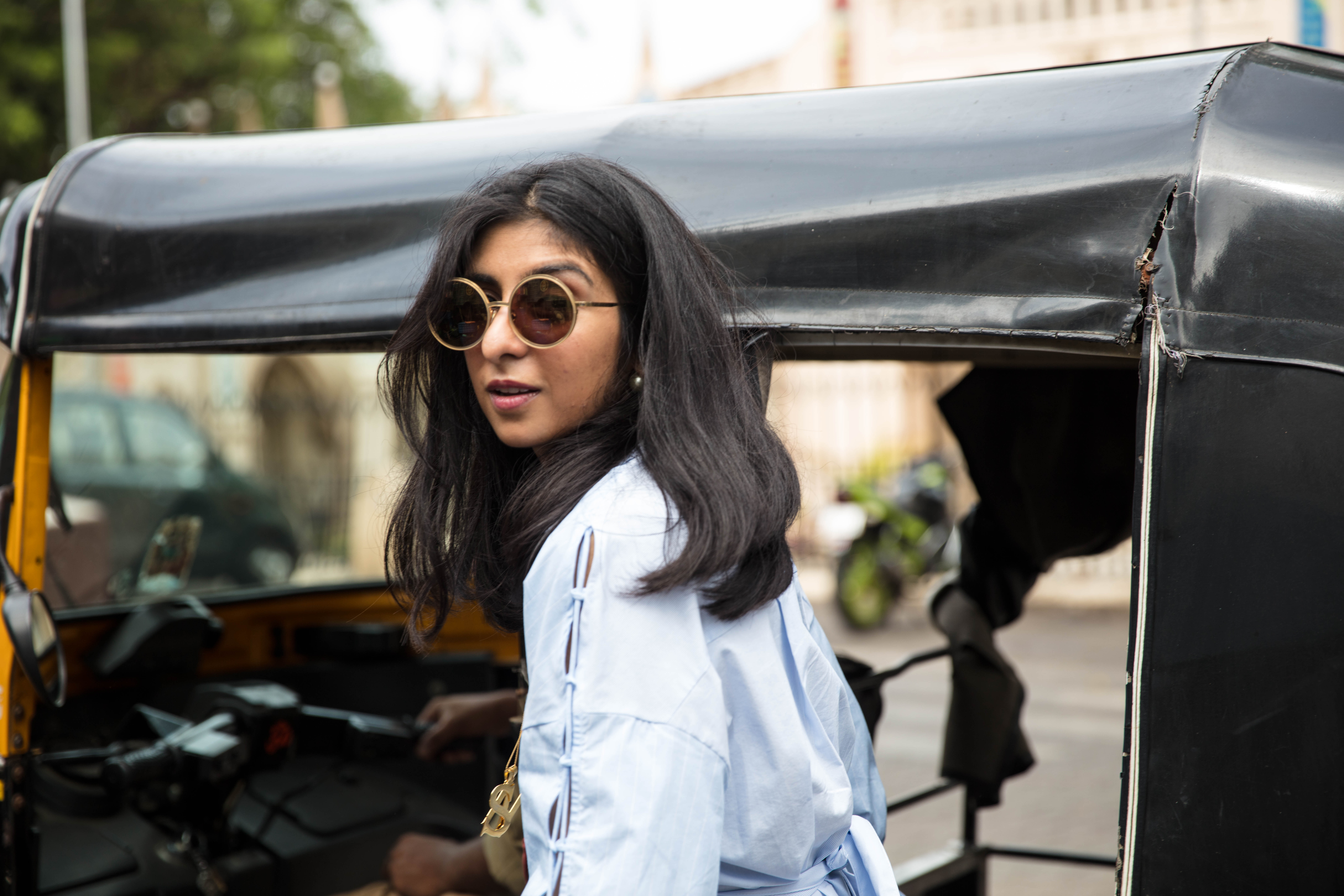 Fashion Blogger Shloka Narang of The Silk Sneaker showcases the best sunglasses for summer 2017 with Sunday Somewhere