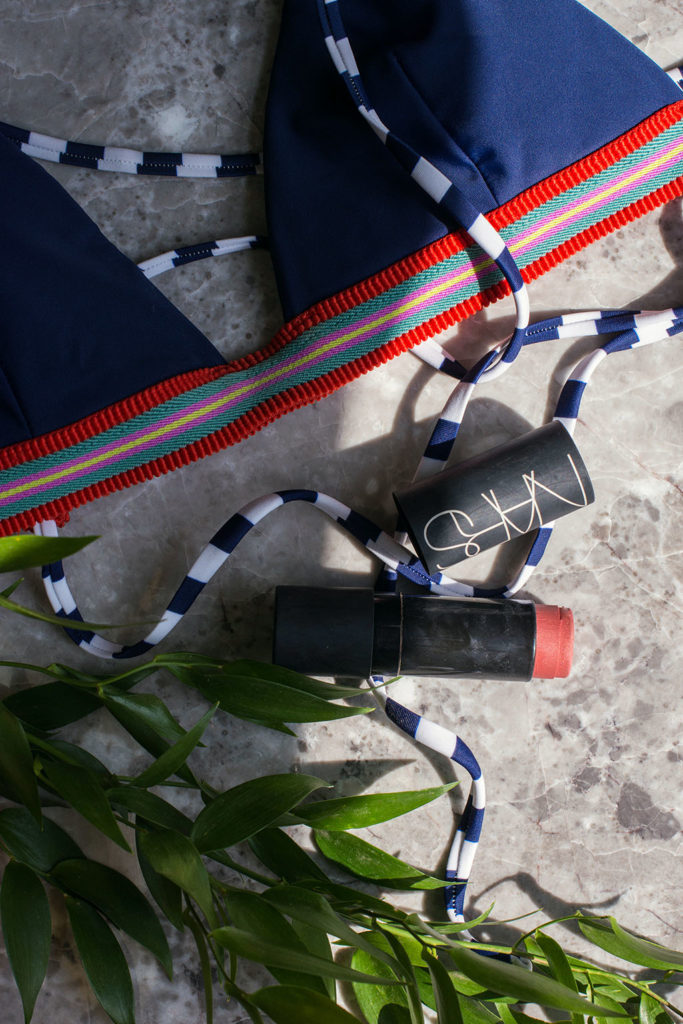 Fashion blogger Shloka Narang showcases sweat proof makeup tips for summer makeup essentials