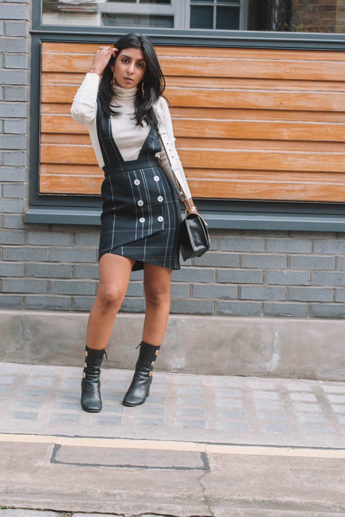 Fashion blogger Shloka Narang of The Silk Sneaker shares her fabulous London Fashion Week looks featuring Maje, Hush and more streetstyle