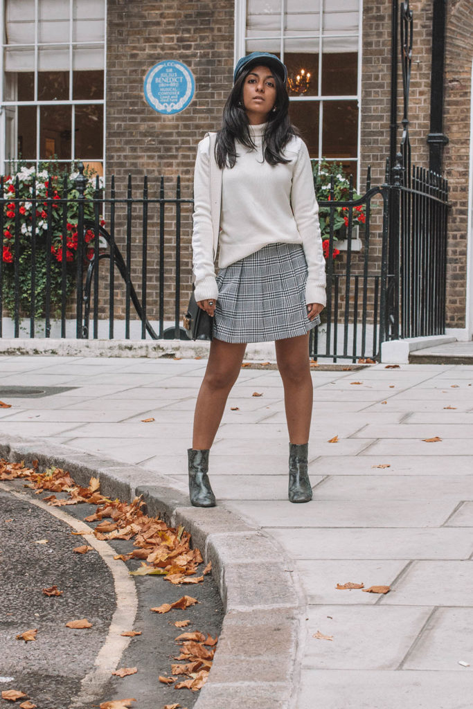 Fashion blogger Shloka Narang of The Silk Sneaker creates the perfect fall outfit idea for what to wear when you have nothing to wear