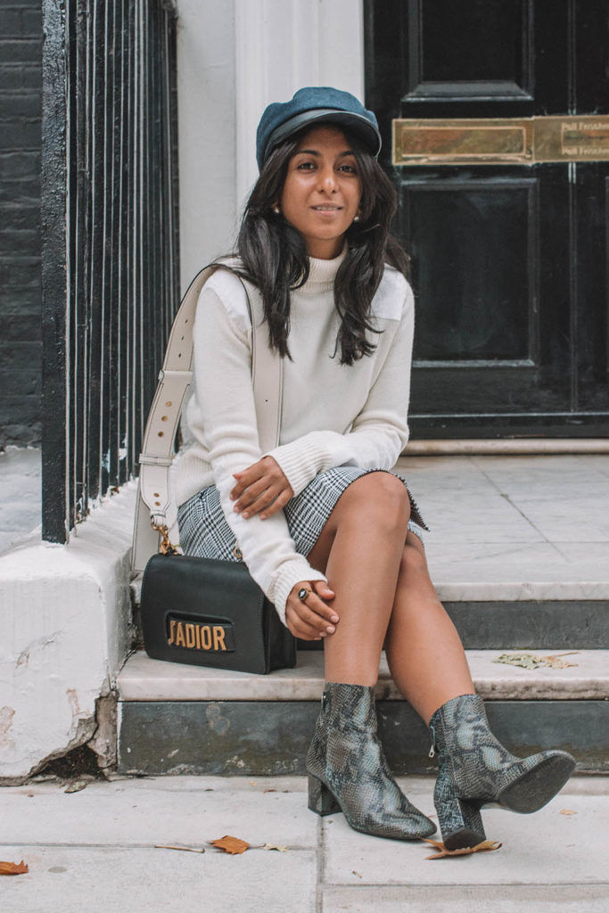 Fashion blogger Shloka Narang of The Silk Sneaker creates the perfect fall outfit idea for what to wear when you have nothing to wear