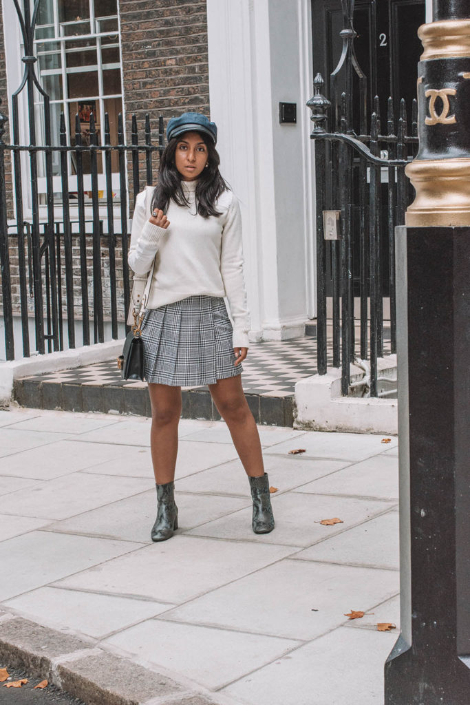 Fashion blogger Shloka Narang of The Silk Sneaker creates the perfect fall outfit idea for what to wear when you have nothing to wear