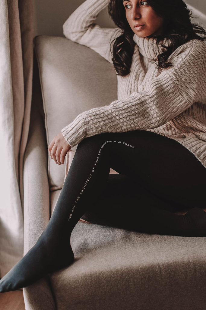 Fashion blogger Shloka Narang of The Silk Sneaker shares the moment she felt most empowered with Wolford tights