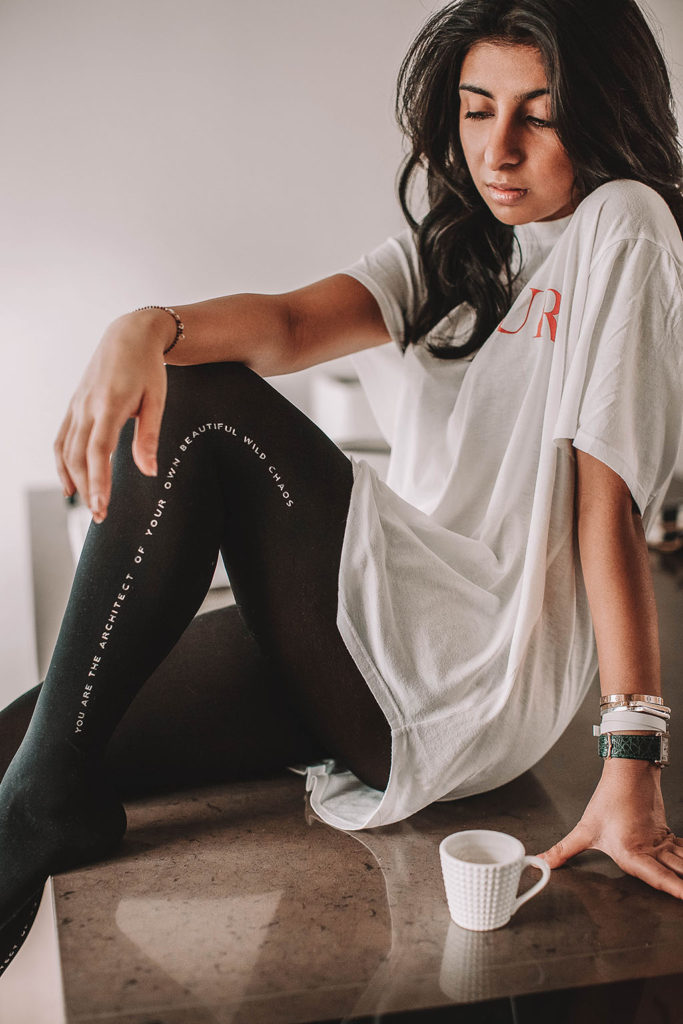 Fashion blogger Shloka Narang of The Silk Sneaker shares the moment she felt most empowered with Wolford tights
