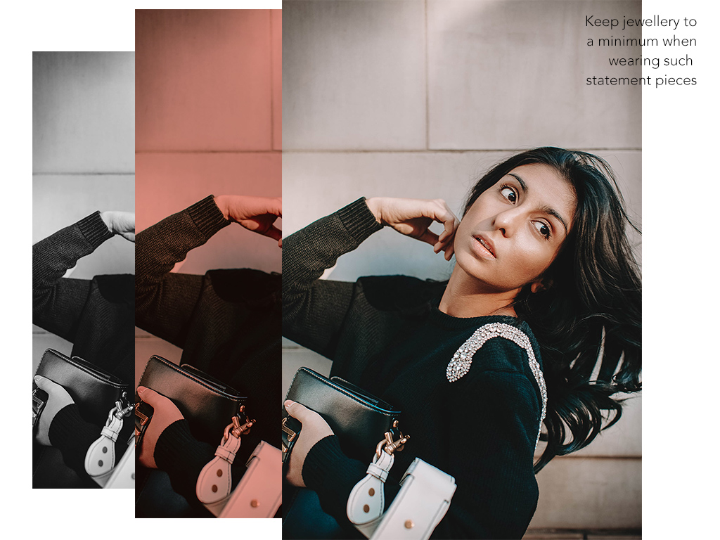 Fashion blogger Shloka Narang shares a stunning Christmas party outfit idea featuring ba&sh and dior