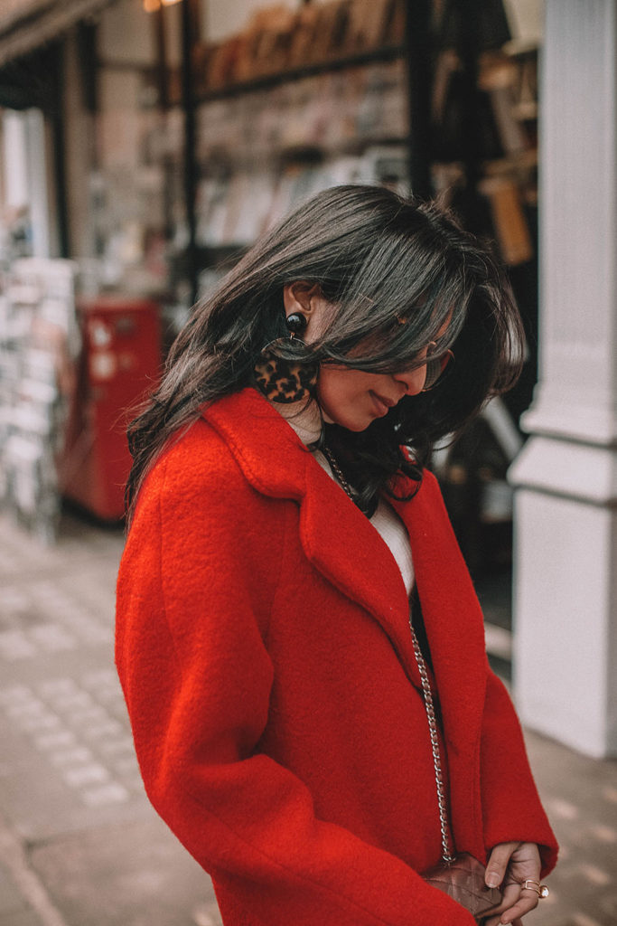 Fashion blogger Shloka Narang of The Silk Sneaker shares how to look stylish and stay warm during winter featuring Topshop, Joe's Jeans and Chloe