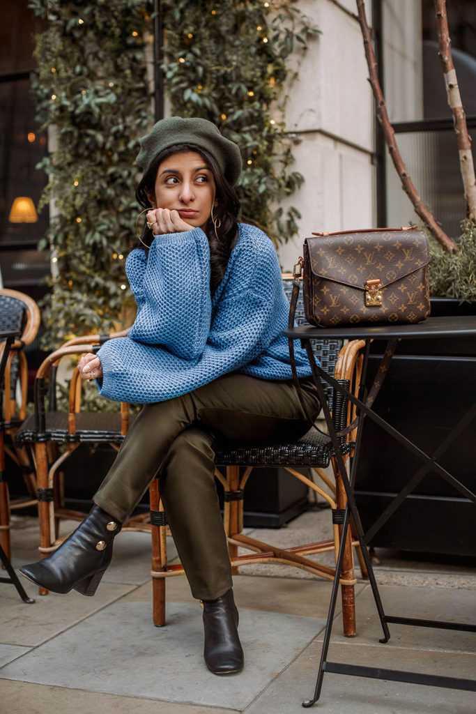 Fashion blogger Shloka Narang of The Silk Sneaker shares her favourite street style colour combination to wear now featuring & Other Stories, Topshop and Chloe