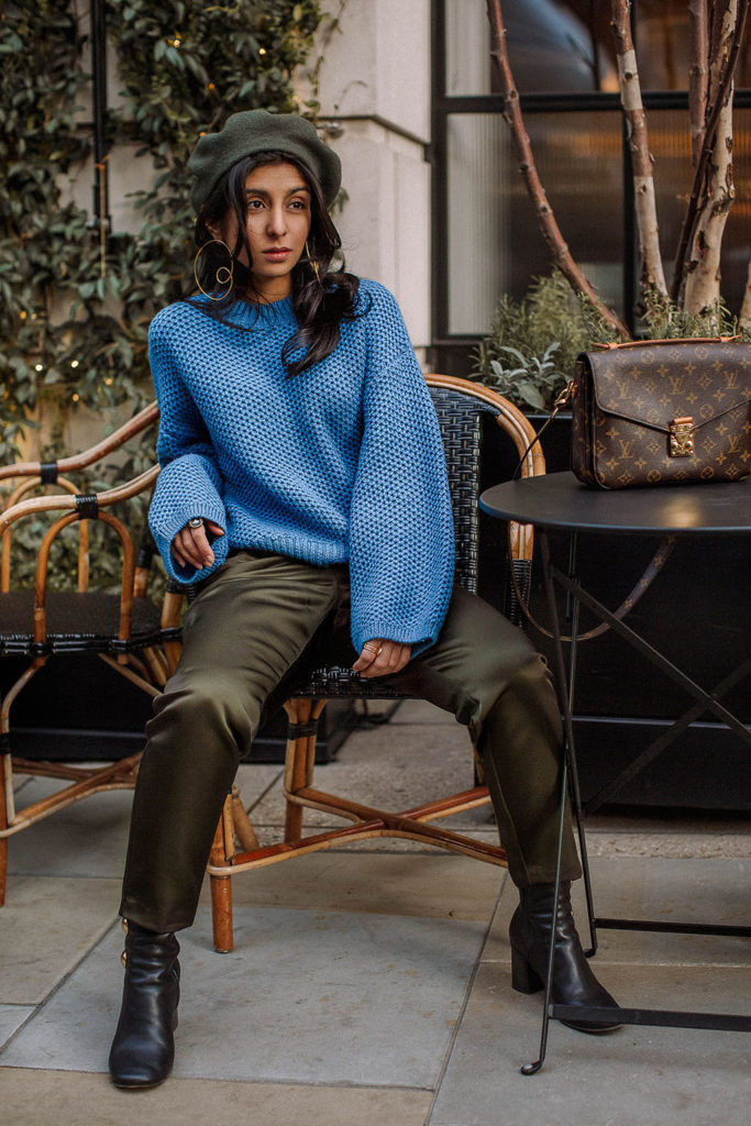 Fashion blogger Shloka Narang of The Silk Sneaker shares her favourite street style colour combination to wear now featuring & Other Stories, Topshop and Chloe