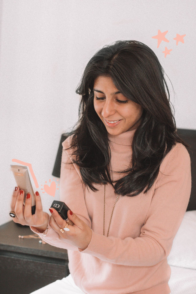 Fashion blogger Shloka Narang of The Silk Sneaker shares the best foundation for acne prone sensitive skin