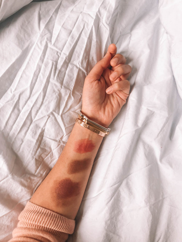 Fashion blogger Shloka Narang of The Silk Sneaker shares her winter makeup hacks with some lipstick tips and tricks featuring Chanel Beauty, Dior Makeup and Charlotte Tilbury and Nars