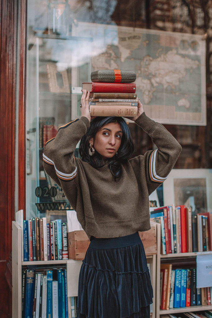 Fashion blogger Shloka Narang of The Silk Sneaker shares her secret trick to making every outfit look perfect with this spring outfit idea featuring Isabel Marant Etoile and Chanel