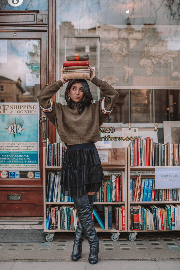 Fashion blogger Shloka Narang of The Silk Sneaker shares her secret trick to making every outfit look perfect with this spring outfit idea featuring Isabel Marant Etoile and Chanel