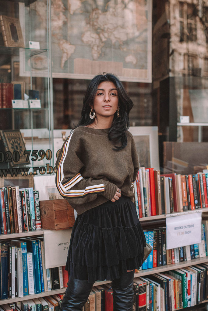 Fashion blogger Shloka Narang of The Silk Sneaker shares her secret trick to making every outfit look perfect with this spring outfit idea featuring Isabel Marant Etoile and Chanel