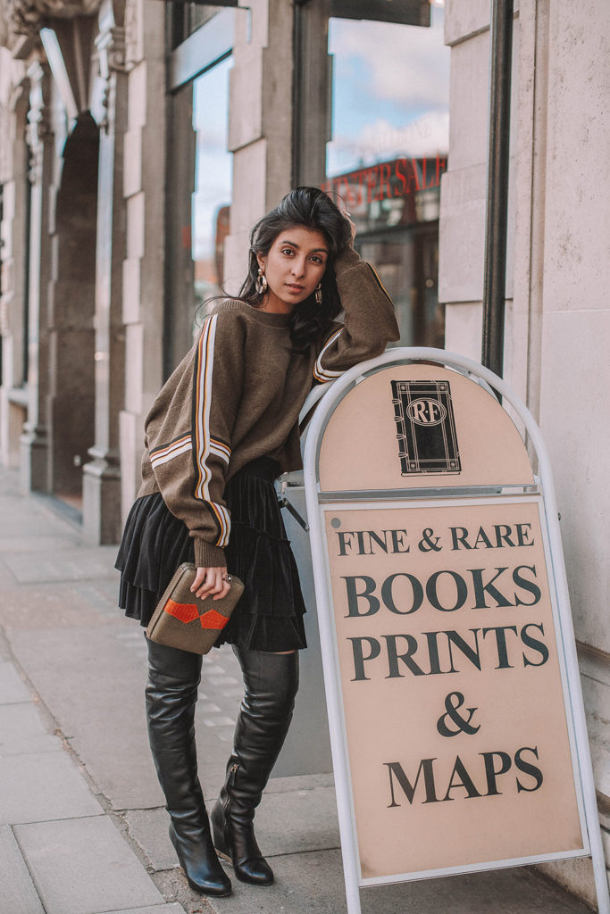 Fashion blogger Shloka Narang of The Silk Sneaker shares her secret trick to making every outfit look perfect with this spring outfit idea featuring Isabel Marant Etoile and Chanel