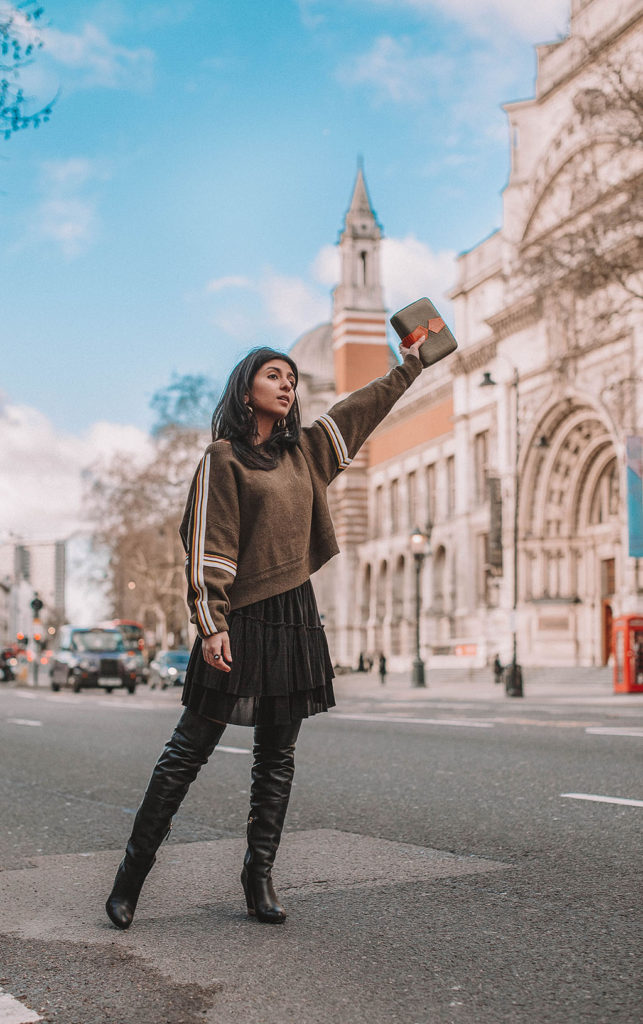 Fashion blogger Shloka Narang of The Silk Sneaker shares her secret trick to making every outfit look perfect with this spring outfit idea featuring Isabel Marant Etoile and Chanel