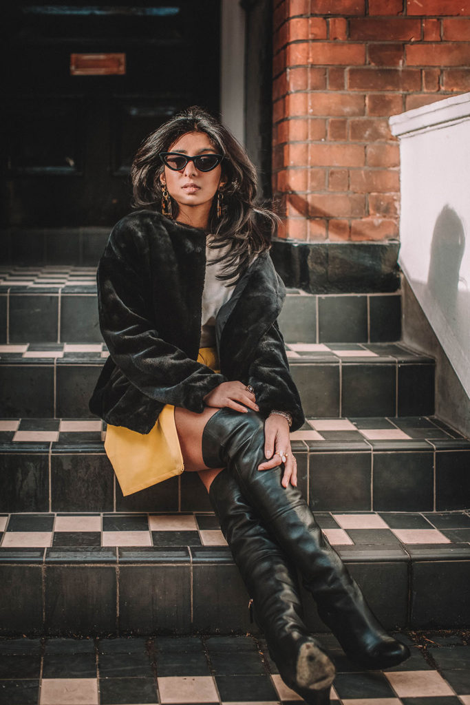 Fashion blogger Shloka Narang of The Silk Sneaker shares where she finds her style inspiration for outfit ideas featuring Deme by Gabriella, Le Specs and Chanel