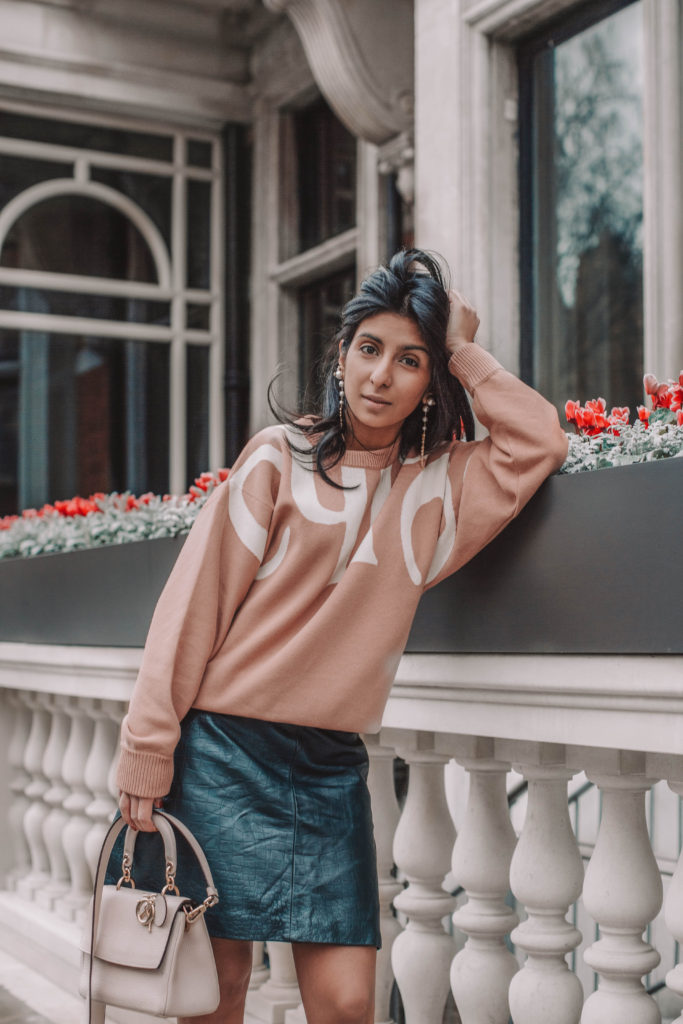 Fashion blogger Shloka Narang of The Silk Sneaker shares her secret to finding your personal style with this spring outfit idea featuring Chloe and Dior