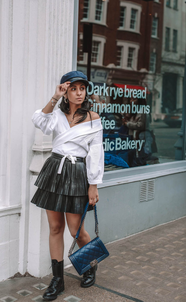 Fashion blogger Shloka Narang of The Silk Sneaker shares how to style a cute summer top for the perfect outfit for a day in the city featuring Esse Vie, Chanel and ASOS