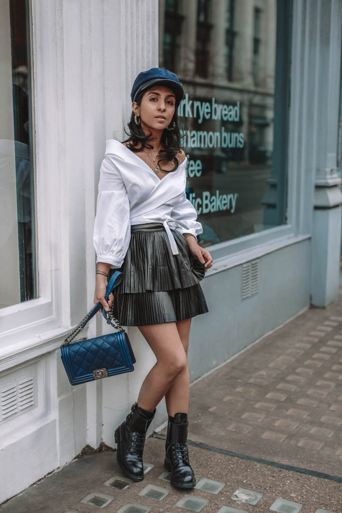 Fashion blogger Shloka Narang of The Silk Sneaker shares how to style a cute summer top for the perfect outfit for a day in the city featuring Esse Vie, Chanel and ASOS