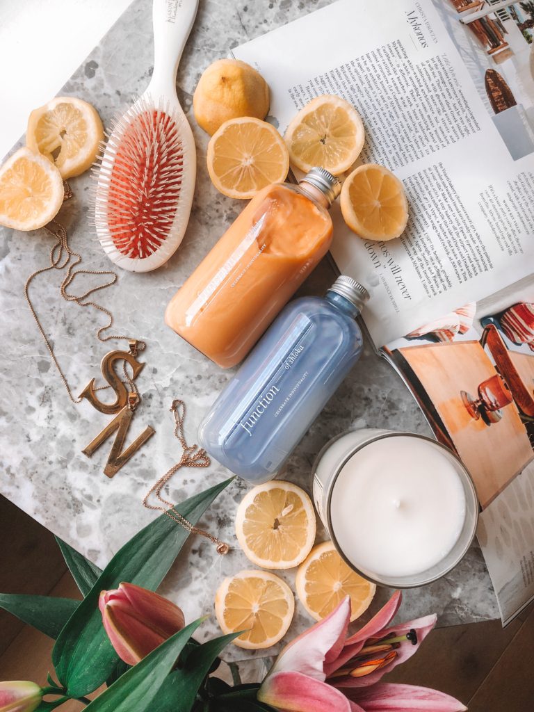 Fashion and beauty blogger Shloka Narang of The Silk Sneaker shares her haircare secrets on how to get shiny hair with these three hair remedies and hair tricks featuring Gisou, Function of Beauty and Ouai