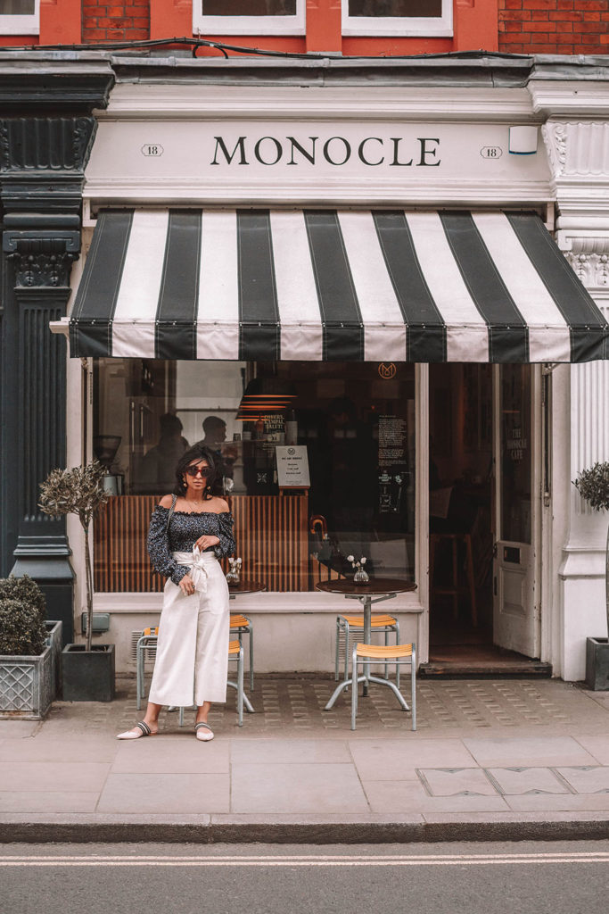 Fashion blogger Shloka Narang of The Silk Sneaker shares her tips on how to style a floral blouse for any spring or summer outfit featuring Topshop and Gucci
