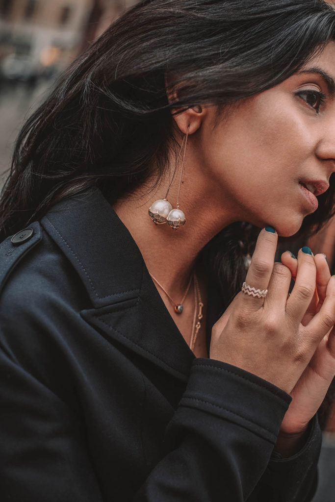 Fashion blogger Shloka Narang of The Silk Sneaker shares how to style a plaid skirt to create the perfect summer outfit featuring Maje, Zara and Dior
