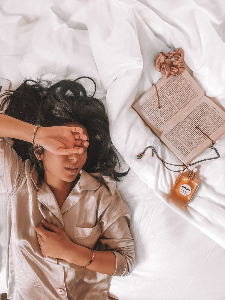 Fashion and beauty blogger Shloka Narang of The Silk Sneaker shares her haircare secrets on how to get shiny hair with these three hair remedies and hair tricks featuring Gisou, Function of Beauty and Ouai