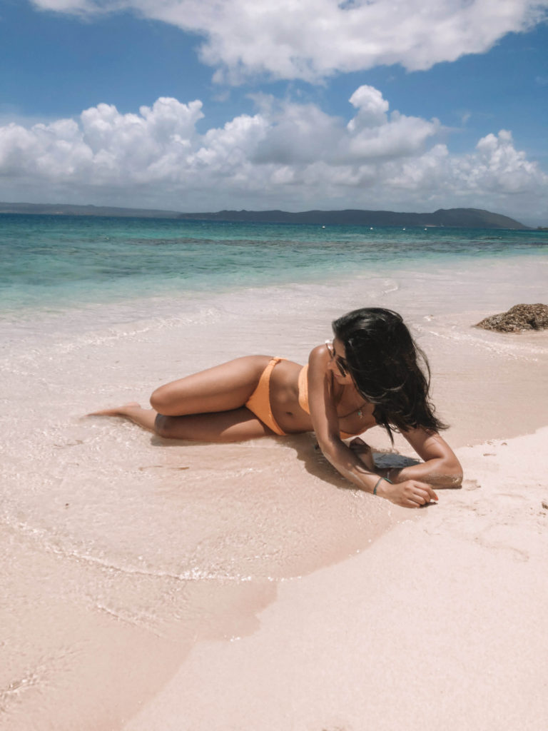 Fashion blogger Shloka Narang of The Silk Sneaker shares her three favourite swimwear trends for 2018 including high waisted bikinis and rainbow stripes featuring Solid & Striped, Zimmermann and more.