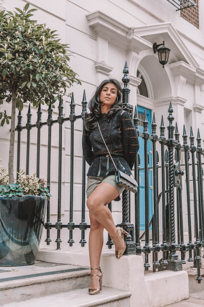 Fashion blogger Shloka Narang of The Silk Sneaker shares how to create the perfect summer outfit for the city while mixing luxe fashion pieces from Sea NYC and high street finds from Miss Selfridge along with Dior and Jimmy Choo accessories