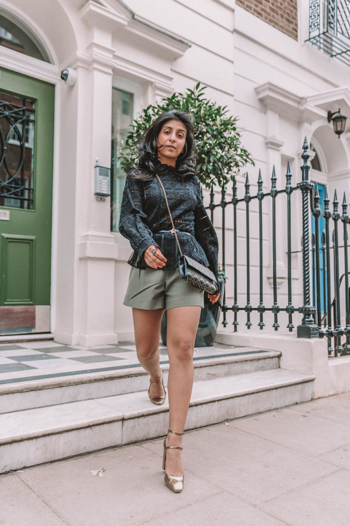 Fashion blogger Shloka Narang of The Silk Sneaker shares how to create the perfect summer outfit for the city while mixing luxe fashion pieces from Sea NYC and high street finds from Miss Selfridge along with Dior and Jimmy Choo accessories