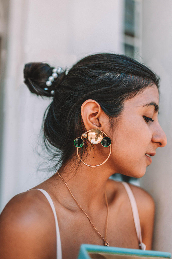 Fashion blogger Shloka Narang of The Silk Sneaker shares how to dress your favourite summer dress for the day and night, while still adding a luxury touch featuring Sandro, Topshop and Chanel
