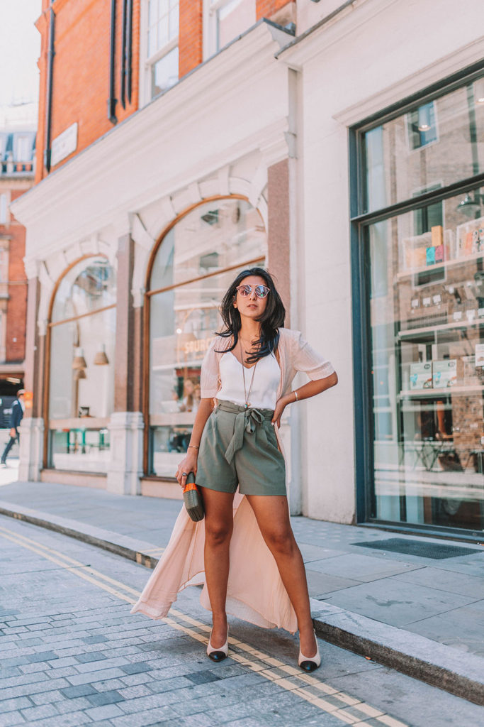 Fashion blogger Shloka Narang of The Silk Sneaker shares three ways to style a wrap dress this summer featuring Ba&Sh, Chanel and Dior